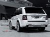 White Range Rover Sport on 24 Inch Monoblock by Vellano Wheels 009